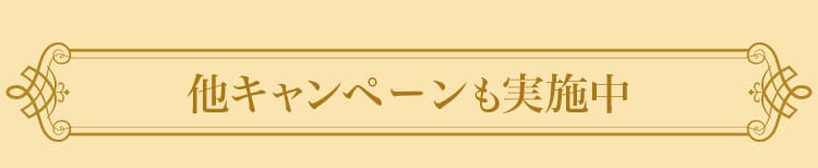 他キャンペーンも実施中